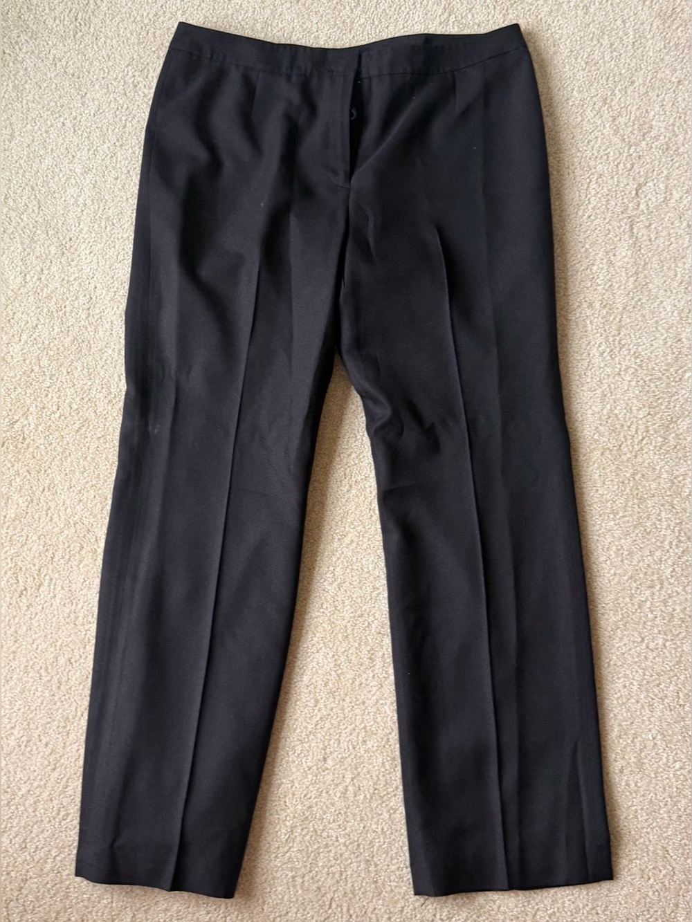 Le Suit Women’s Black Lined Formal Dress Pants Size 14